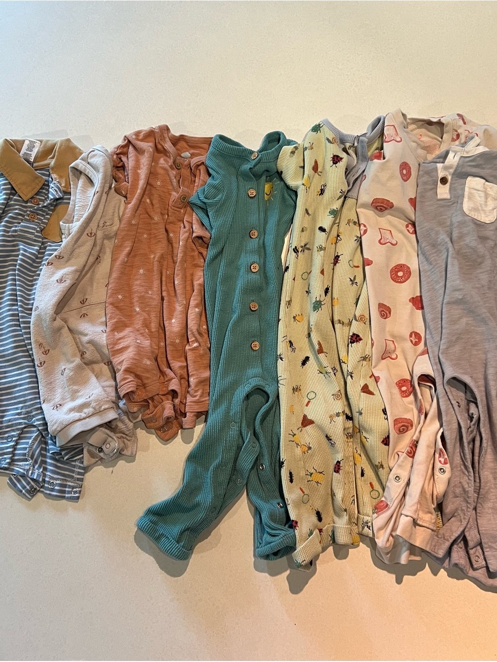 Baby Romper Bundle – 7 Pieces